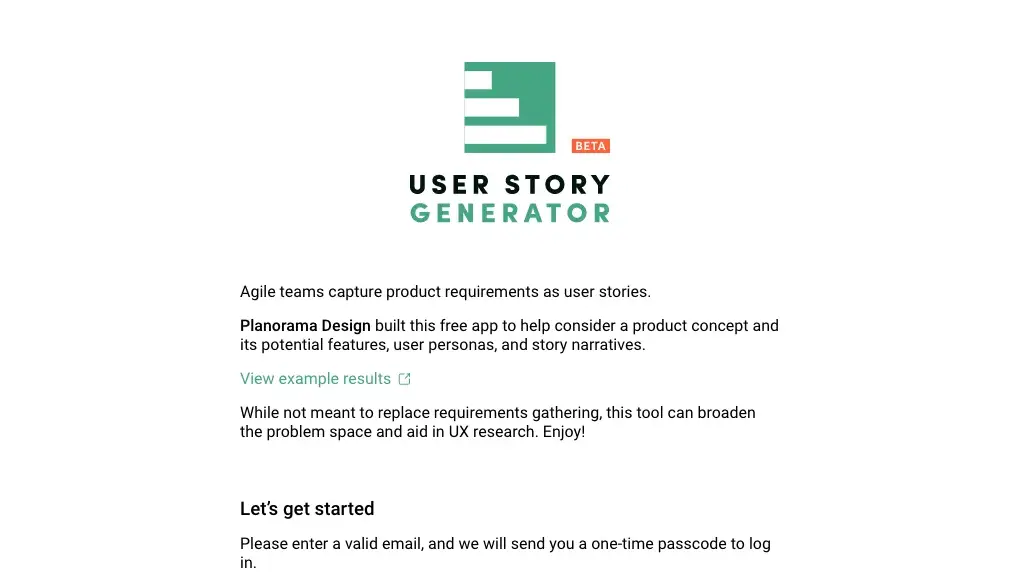 user-story-generator